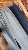 CALÇA CARGO JEANS