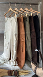 CALÇA CARGO SUEDE