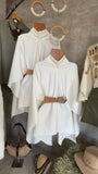 MAXI PONCHO SUEDE