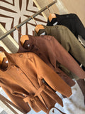 PARKA SUEDE BIANCA