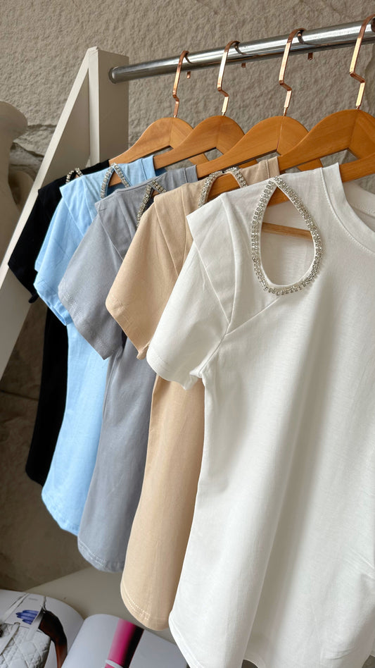 T-SHIRT STRAS