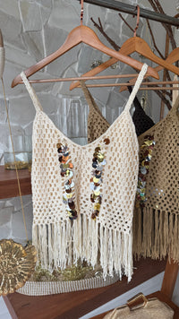 CROPPED HANDMADE FRANJAS