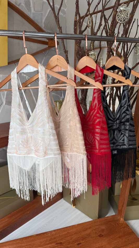 BLUSA BARBARA FRANJAS