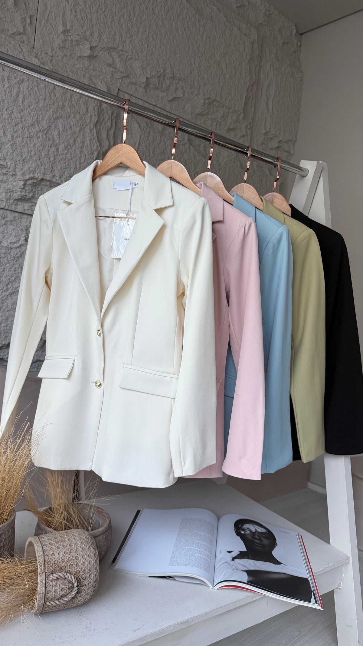 BLAZER ALFAIATARIA PRIMAVERA