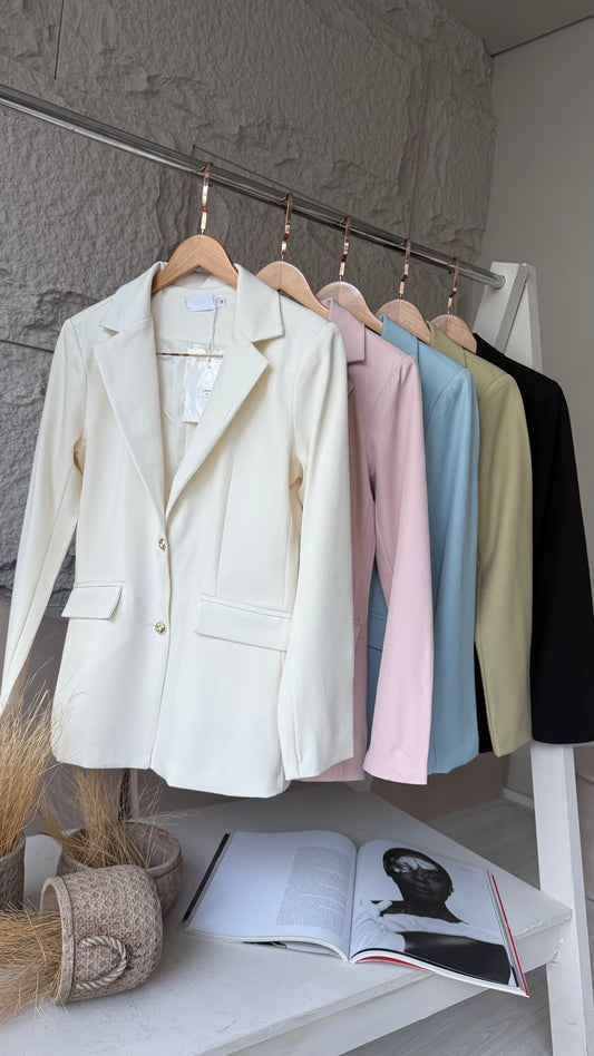 BLAZER ALFAIATARIA PRIMAVERA