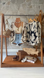 KIMONO CROCHE DUO COLOR