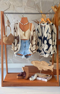 KIMONO CROCHE DUO COLOR