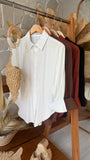 CAMISA  VISCOLINHO COM LENÇO
