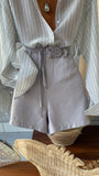 SHORT ALFAIATARIA FLOR