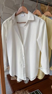 CAMISA LINHO BOTÕES