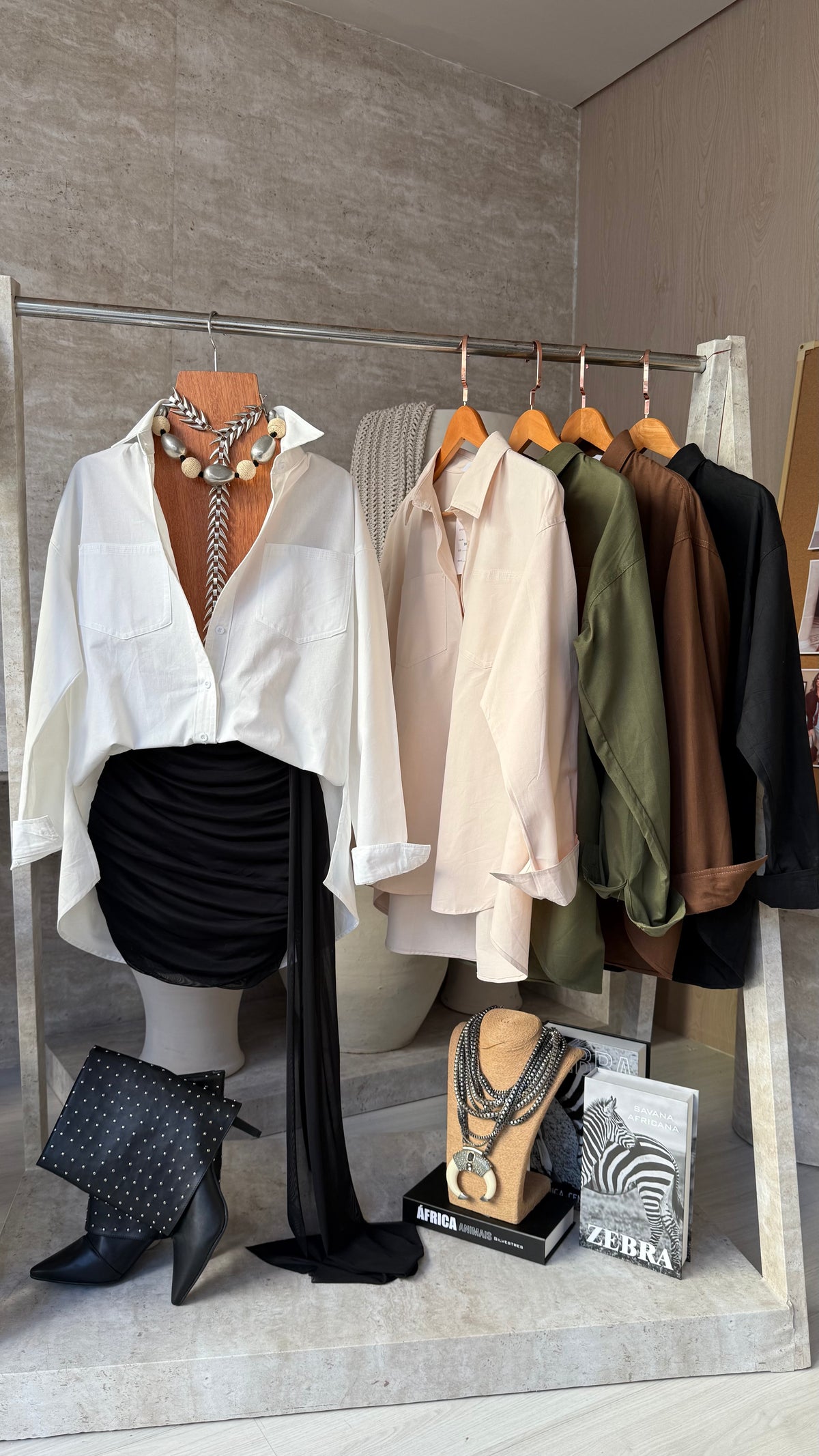 MAXI CAMISA SARJA