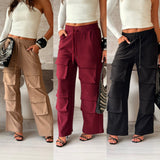 CALÇA  CARGO MOLETOM BOLSO DUPLO