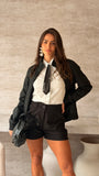 JAQUETA COURO ECO OVER