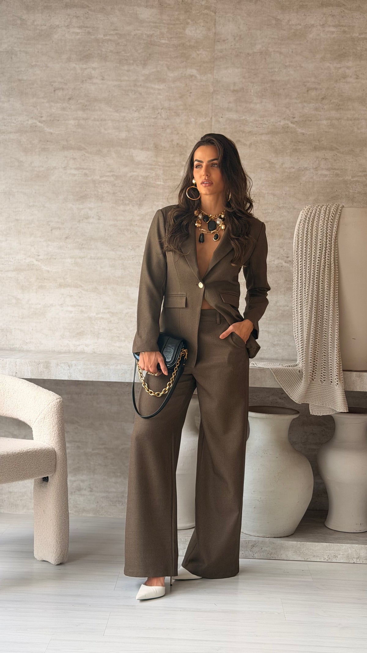 CONJUNTO ALFAIATARIA PREMIUM