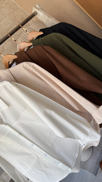 CAMISA SARJA BOLSOS