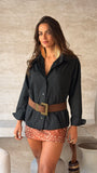 CAMISA SARJA BOLSOS