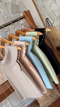 BLUSA MODAL PÉROLAS