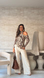 BLUSA TULE ZEBRA