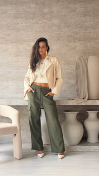 CALÇA CARGO MOLETOM