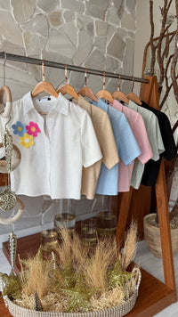 MINI CAMISA FLORES