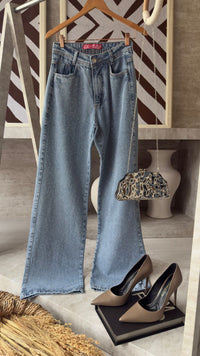 WIDE LEG BORDADA