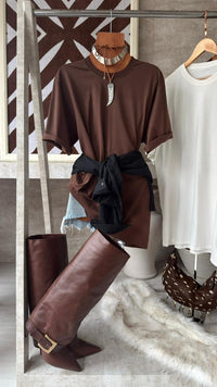 MAXI T-SHIRT ALGODÃO