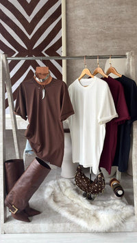 MAXI T-SHIRT ALGODÃO