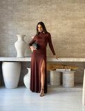 VESTIDO FENDA LORENA