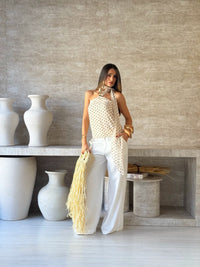 BLUSA POÁ CHIFFON
