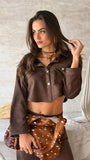 MINI CAMISA SUEDE