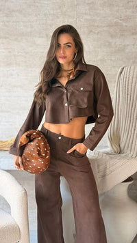 MINI CAMISA SUEDE