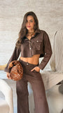 MINI CAMISA SUEDE