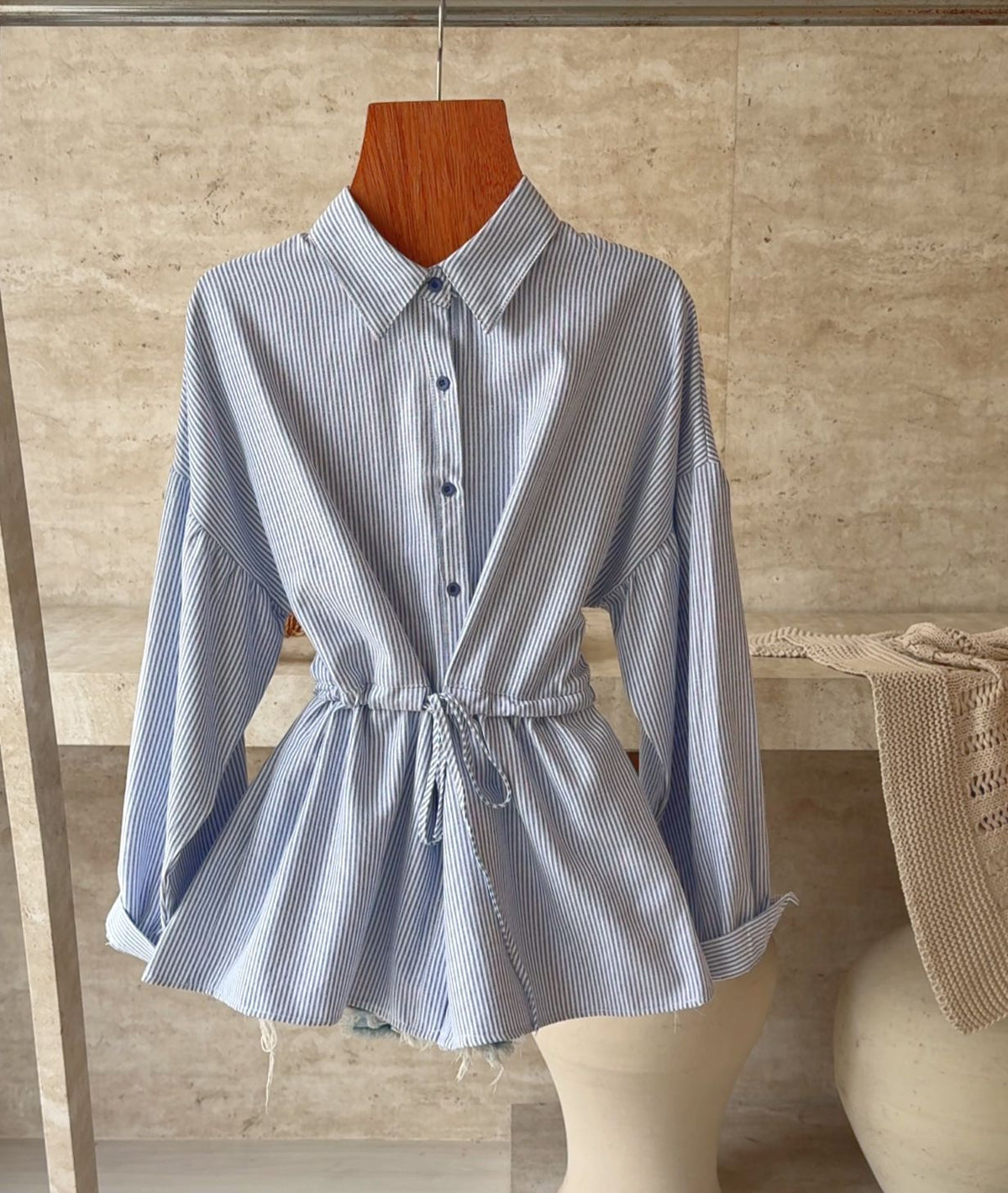 CAMISA PARKA LISTRAS