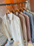 CAMISA LISTRAS BORDADA