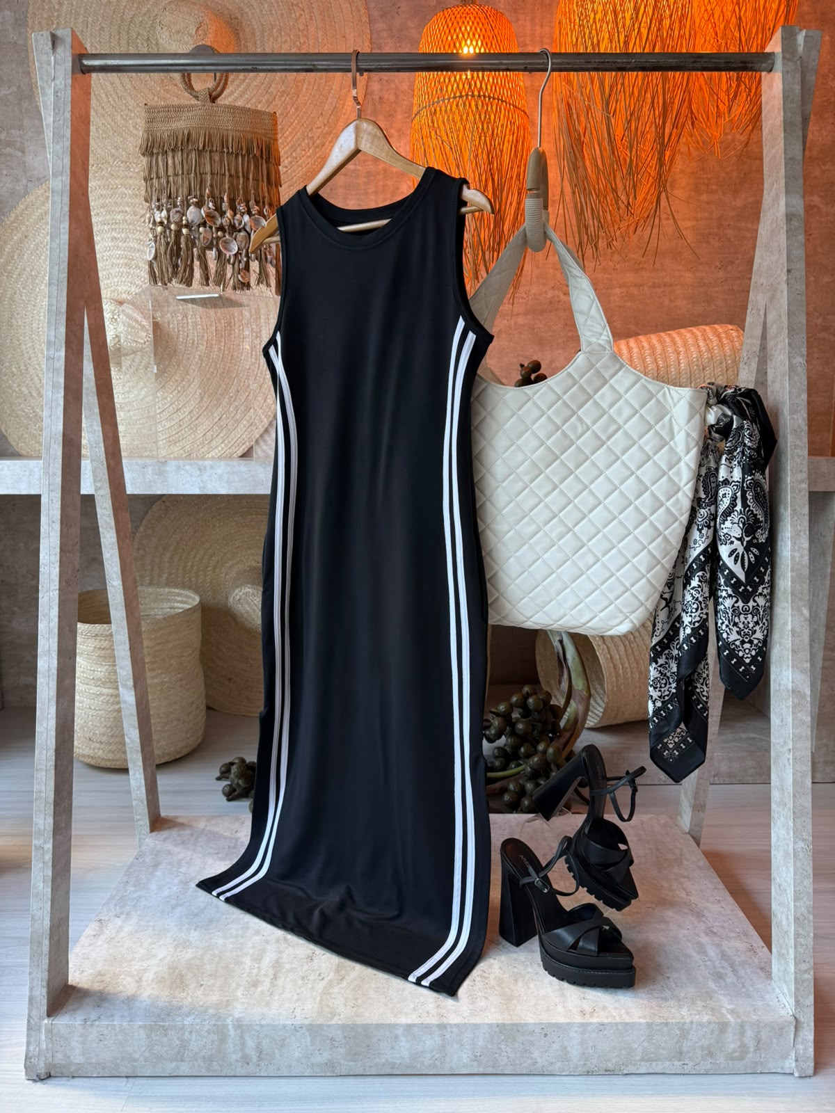 VESTIDO MOLETINHO LAURA