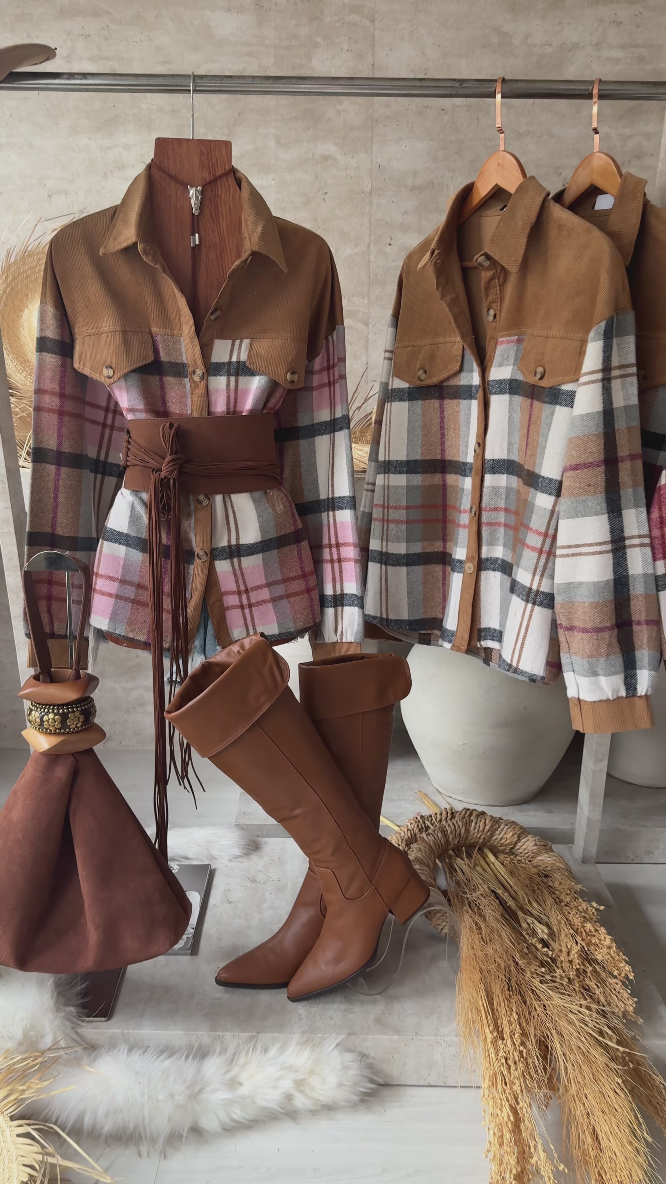 CAMISA XADREZ TEXAS