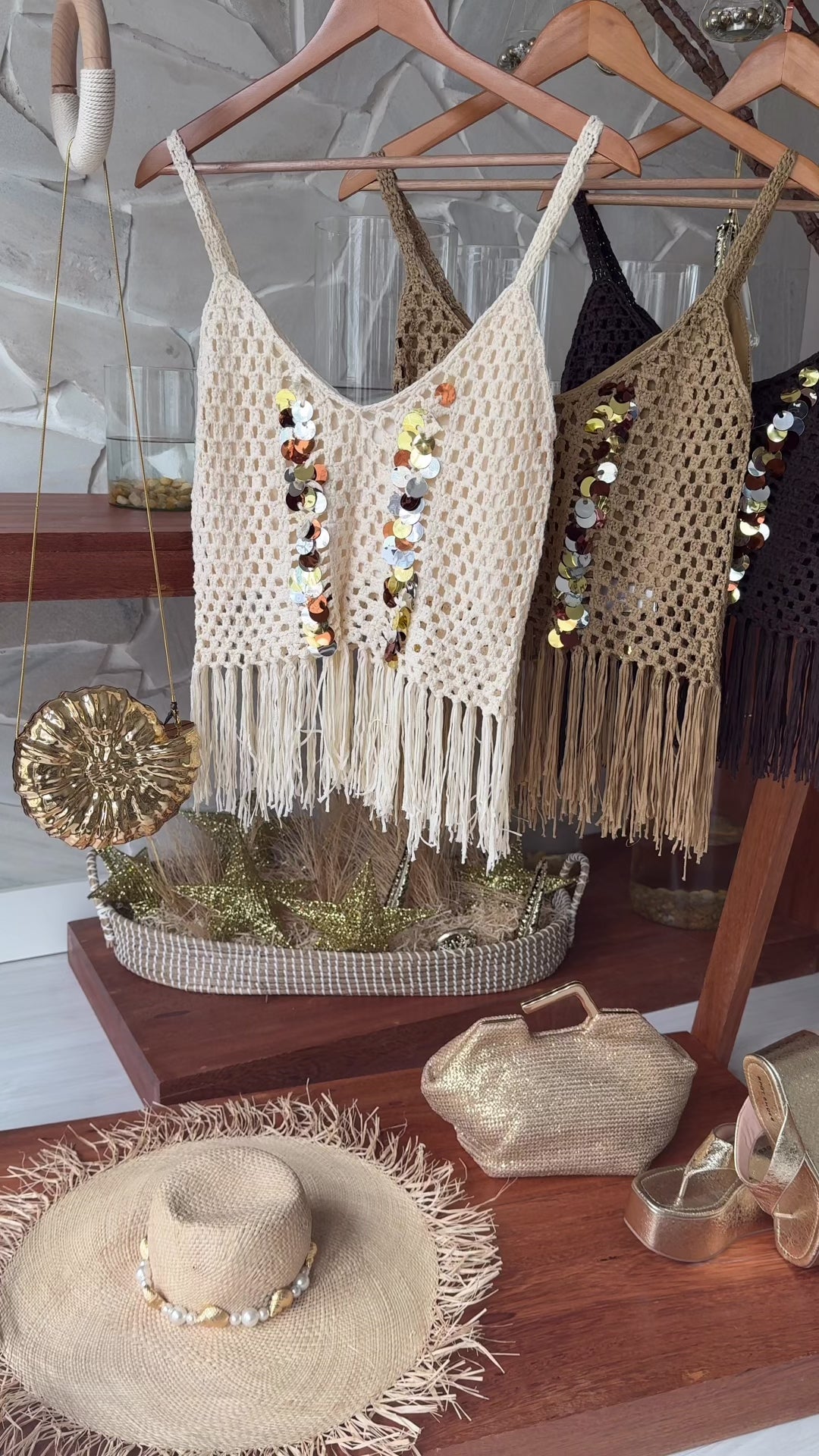 CROPPED HANDMADE FRANJAS