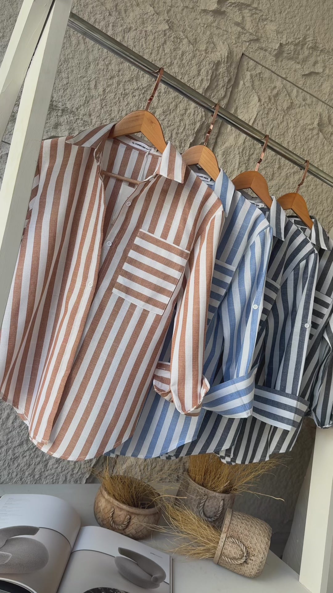 CAMISA LINHO LISTRAS