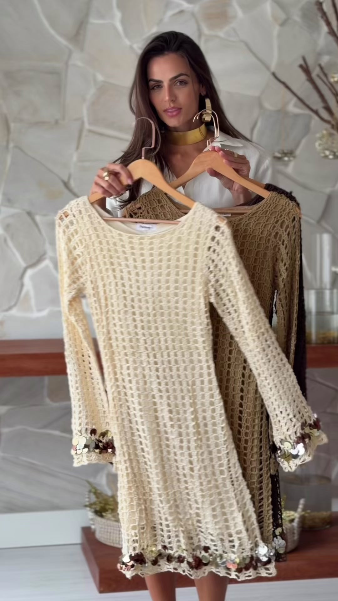 VESTIDO HANDMADE BORDADO