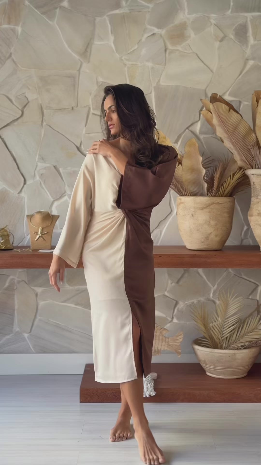 VESTIDO KIMONO