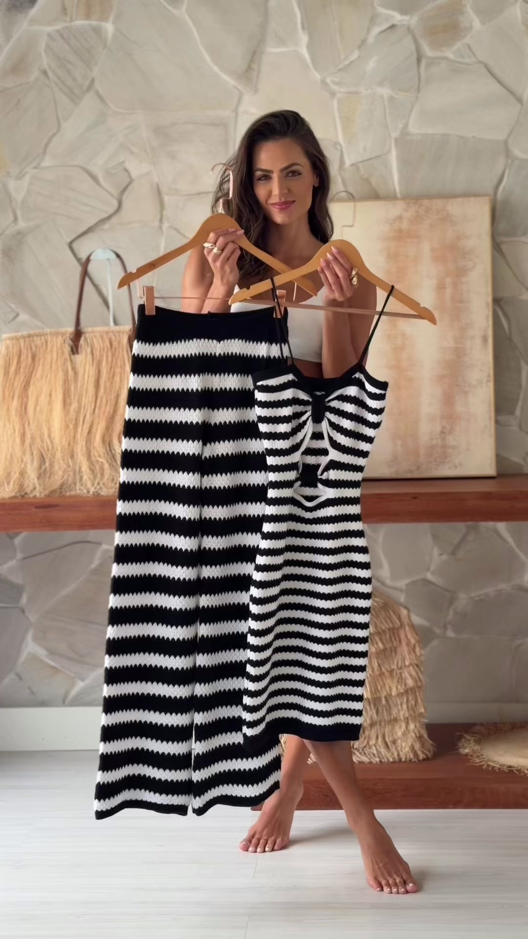 VESTIDO MODAL LISTRAS