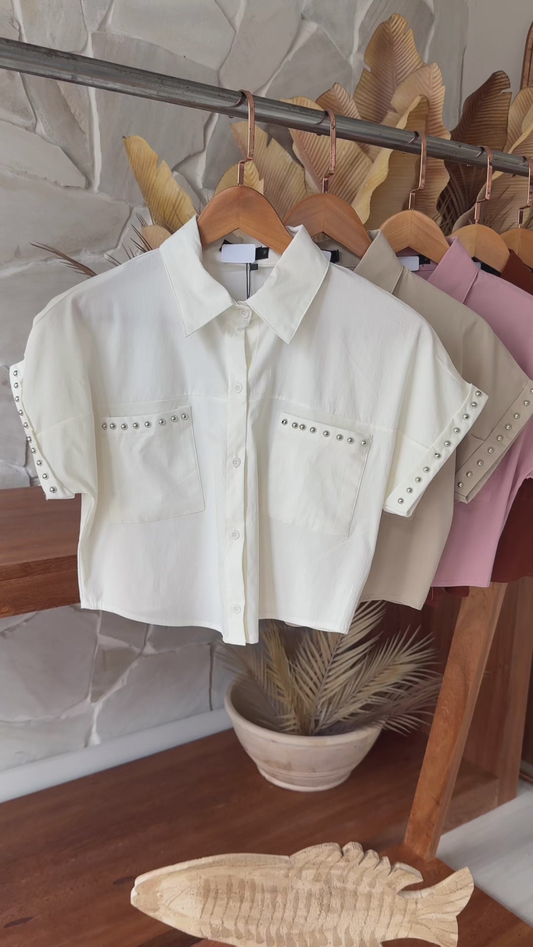 MINI CAMISA BORDADA