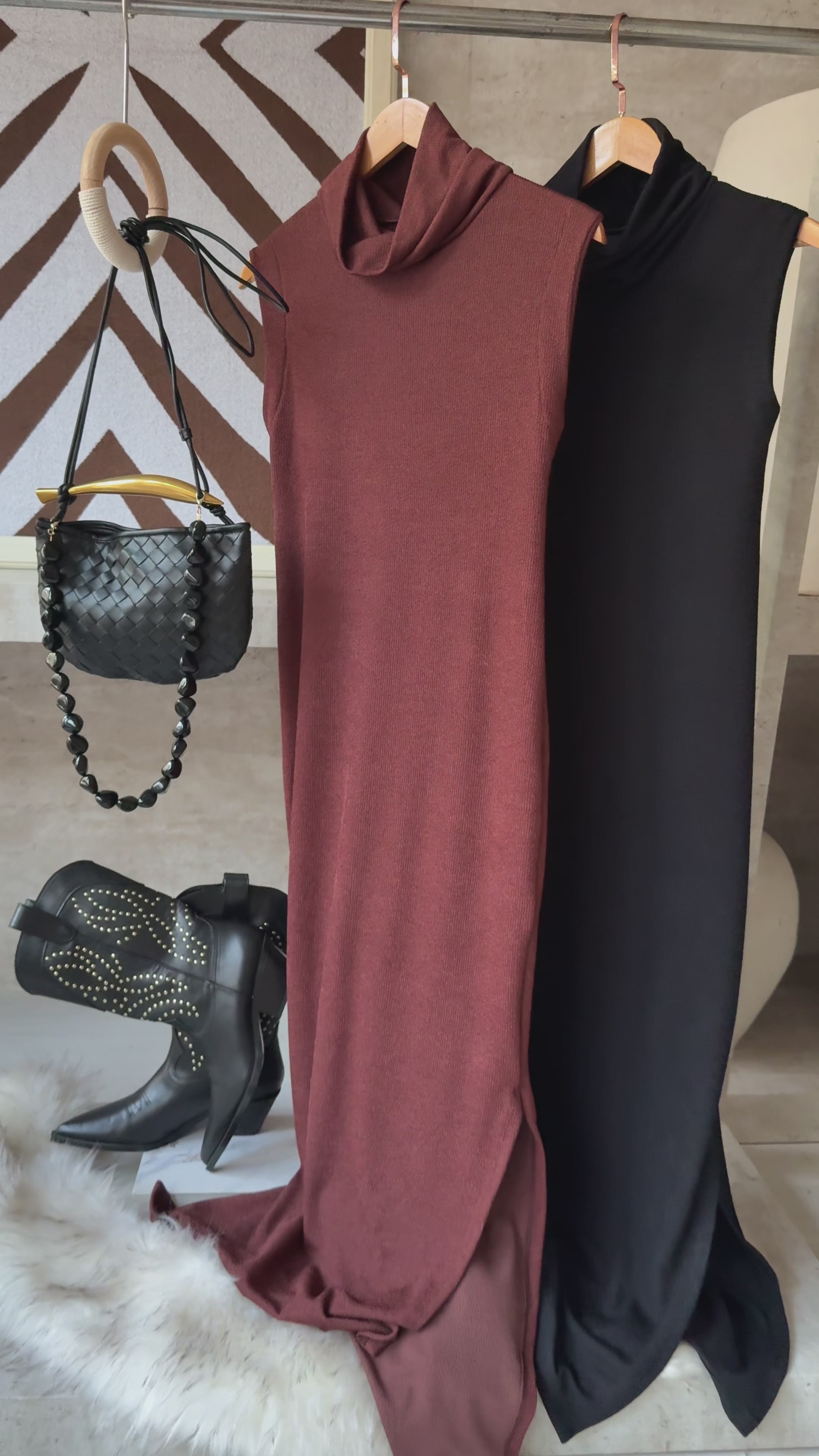 VESTIDO GOLA TG