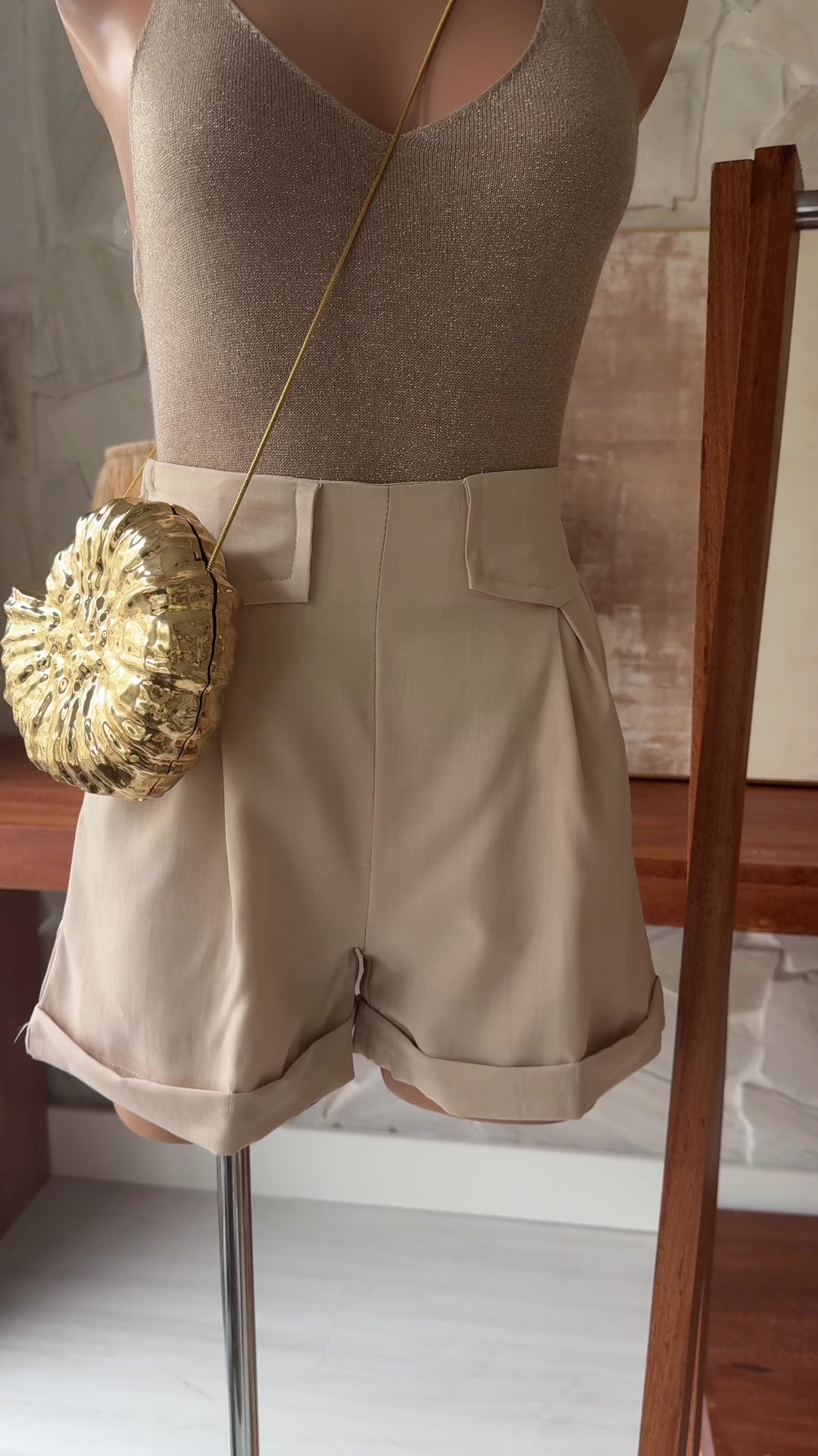 SHORT ALFAIATARIA LUANA