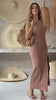 VESTIDO CANELADO BIANCA