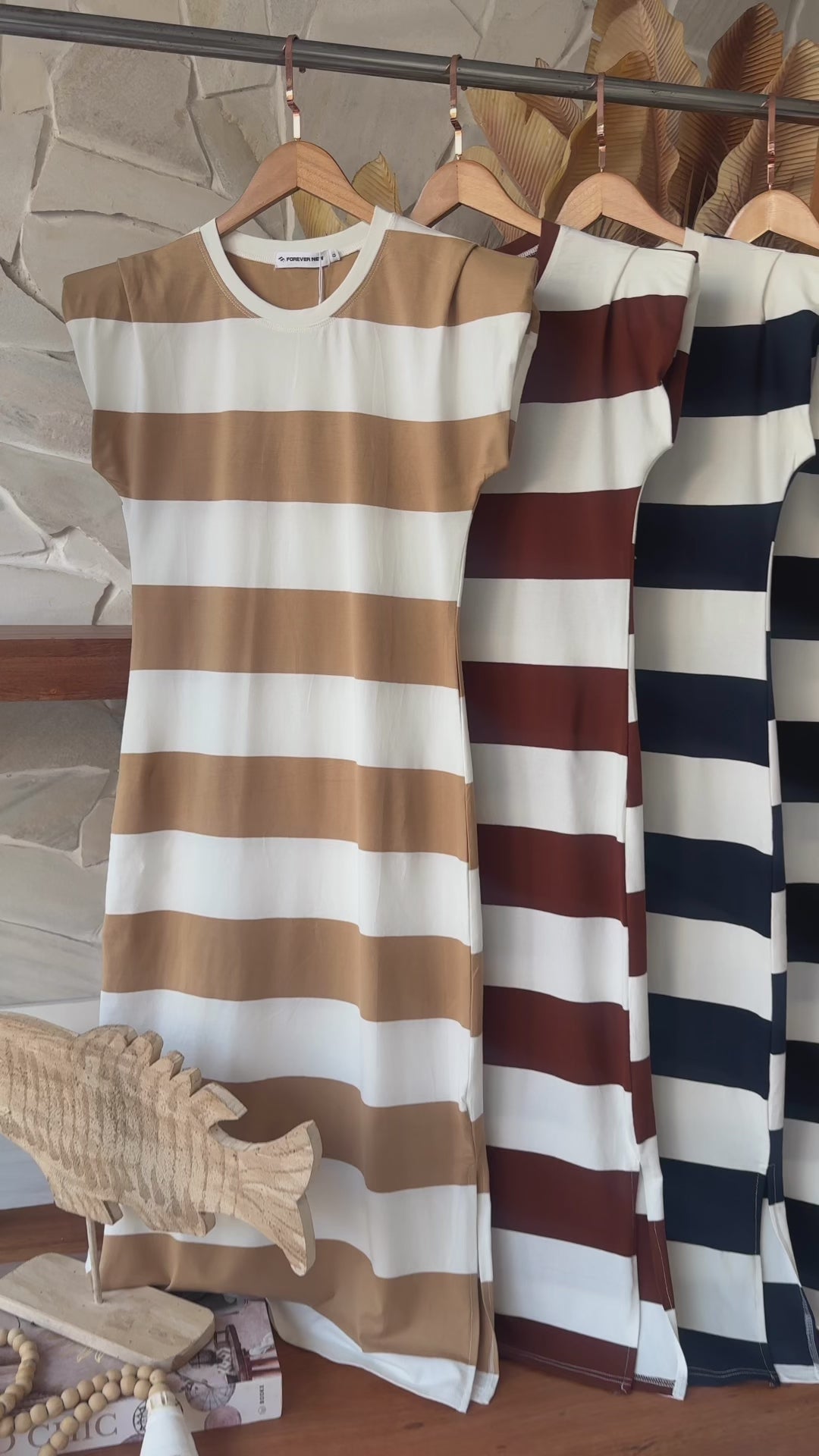 VESTIDO MAXI LISTRA